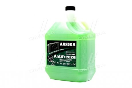 Антифриз Аляска ANTIFREEZE-40 (зелений) 10л/9,83 кг АЛЯSКА 5523