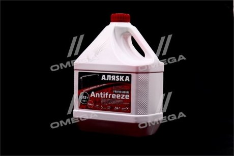 Антифриз Аляска ANTIFREEZE-40 (червоний) 5л/4,9кг АЛЯSКА 5527