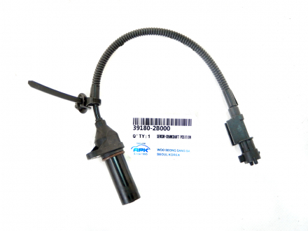 Датчик положения коленвала (1.6 G, 2.0 NU) Elantra, Cerato (APK) APK (korea) 39180-2B000