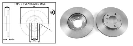 Диск гальмiвний APLUS 61375AP