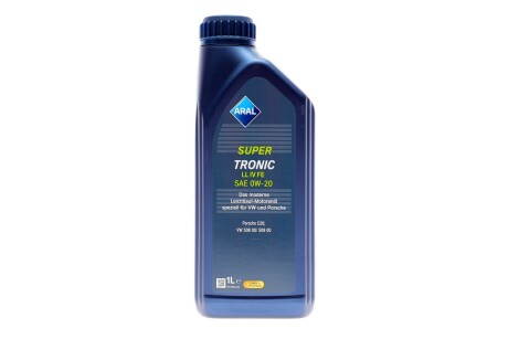 Олива моторна Super Tronic LL IV FE SAE 0W20 (1 Liter) ARAL AR-15F45F