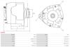 Генератор AS-PL A0034 (фото 5)
