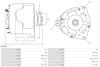 Генератор AS-PL A0093 (фото 5)