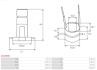 Колектор генератора AS-PL ASL9069S (фото 3)