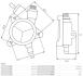 Насос вакуумний AS-PL P2001 (фото 3)