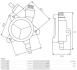 Насос вакуумний AS-PL P2002 (фото 3)
