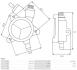 Насос вакуумний AS-PL P4003 (фото 3)