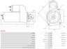 Стартер AS-PL S0759S (фото 5)