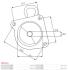Кришка стартера AS-PL SBR5061S (фото 3)
