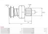 Бендикс стартера AS-PL SD3009 (фото 4)