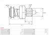 Бендикс стартера AS-PL SD3037 (фото 4)