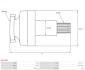 Бендикс стартера AS-PL SD5169P (фото 4)