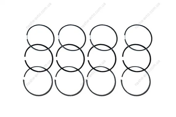 Кільця поршневі Renault Clio, Logan (04-), Megane, Kangoo (01-)/Nissan Micra, Note (03-) 1,5dCi Std 76,00 mm (K9K) Asam ASAM 30639 (фото 1)