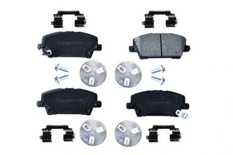 Колодки тормозные передние Honda Civiv (05-) ASAM 55388