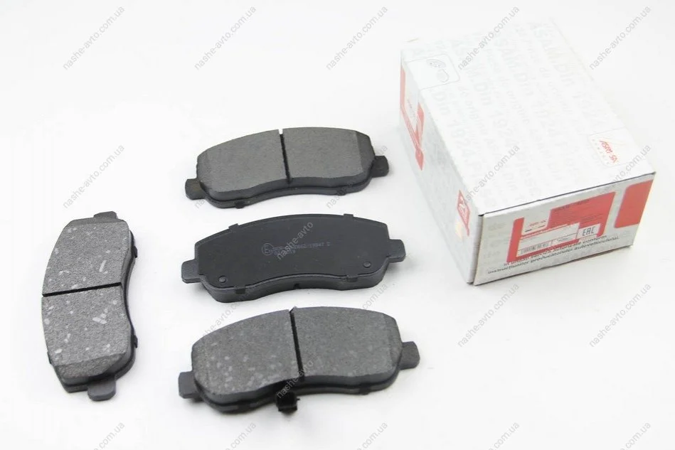 Колодка тормозная передняя 2,3 dci Renault Master III (10-) Asam ASAM 74230 (фото 1)