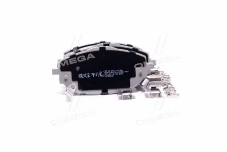 Колодки гальмівні дискові передні TOYOTA AURIS, COROLLA 12- (вир-во) ASHIKA 50-02-2000