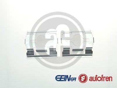 Комплектующие, колодки дискового тормоза AUTOFREN D42346A (фото 1)
