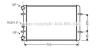 Радіатор GOLF4/A3/TT/LEON BRAZED (Ava) AVA COOLING AI2129 (фото 2)