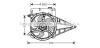 Радіатор GOLF4/A3/TT/LEON BRAZED (Ava) AVA COOLING AI2129 (фото 3)