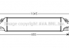 Iнтеркулер AUDI (AVA) AVA COOLING AI4294 (фото 1)