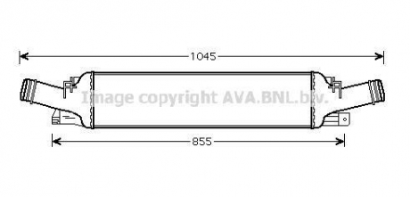 Iнтеркулер AUDI (AVA) AVA COOLING AI4294