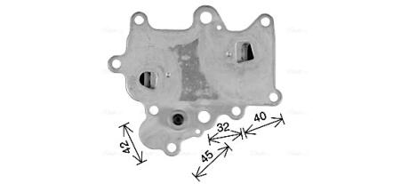 Радиатор масляный Fiat Doblo (10-), Tipo (16-)/Jeep Renegade (15-)/Opel Combo (1 AVA COOLING AL3152