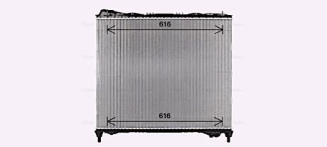 Радіатор охолодження двигуна Land Rover Defender (21-), Range Rover (12-21), Discovery (16-) AVA AVA COOLING AU2337