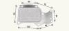 Радиатор масляный BMW 1 F20 (11-), 3 F30 (12-), 5 G30 (17-), X3 G01 (18-) 1.5i, AVA COOLING BW3621 (фото 3)