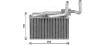 Радіатор обігрівача салону BMW X5 E70, F15 (07-18) X6 E71, F16 (08-19) AVA AVA COOLING BW6600 (фото 2)