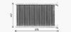 Радіатор обігрівача салону BMW 1 (11-), 3 (12-) AVA AVA COOLING BW6615 (фото 2)