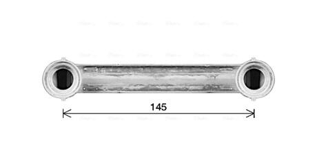 Радіатор обігрівача салону BMW 1 (11-), 3 (12-) AVA AVA COOLING BW6615