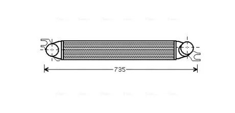 Інтеркулер AVA COOLING BWA4340