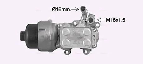 Радіатор масляний CITROEN/FIAT/FORD/VOLVO у зборі (Ava) AVA COOLING CN3307H