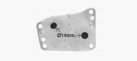 Радиатор масляный Citroen Jumper (06-), Jumpy (16-)/Peugeot Boxer (06-), Expert AVA COOLING CN3327