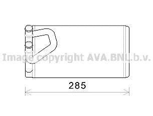 Радиатор отопителя салона Nissan Pathfinder Navarra 2,5D 3,0D 4,0i 05> AVA COOLING DN6373 (фото 1)