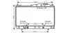 Радіатор охолодження двигуна Chevrolet Epica (06-), Evanda (04-) AT AVA AVA COOLING DW2055 (фото 1)