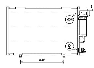 Радіатор кодиціонера CLEVER FIT AVA COOLING FD5583D