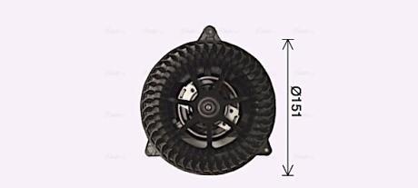 Вентилятор отопителя салона Ford Mondeo (01-07), Focus (99-04) AVA AVA COOLING FD8653