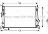 Радіатор FOCUS/MAZDA3/S40 16/8 03- (Ava) AVA COOLING FDA2369 (фото 1)