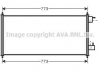 Конденсер кондіционера (AVA) AVA COOLING FDA5361 (фото 1)