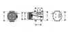 Компрессор кондиционера Ford Fiesta, Fusion (02-), Focus (99-), Transit Connect AVA COOLING FDAK105 (фото 1)