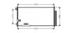 Радиатор кондиционера Honda Accord VII (03-) 2.2i-CTDi AVA AVA COOLING HDA5239D (фото 1)