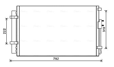 Фото 1 - радіатор кодиціонера CLEVER FIT AVA COOLING HY5344D Радіатор кодиціонера CLEVER FIT AVA COOLING HY5344D (фото 1)