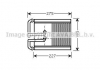 Теплообмінник, опалення салону AVA COOLING HY6168 (фото 1)