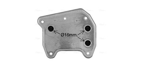 Радиатор масляный MB C-Class (00-), E-Class (02-), S-Class (99-) 2.7 CDI, 3.0 CD AVA COOLING MS3733