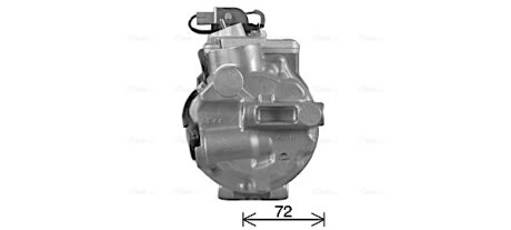 Компрессор кондиционера MB Sprinter 906 (06-) 2.2CDi AVA AVA COOLING MSAK738