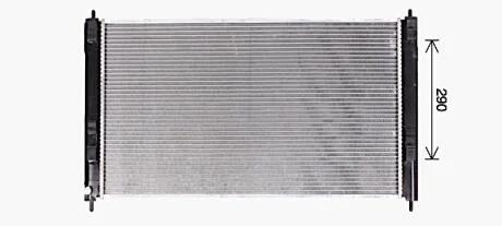 Радиатор охлаждения двигателя Mitsubishi ASX 1,6i, Lancer X 1,6i 1,8i MT (MT227 AVA COOLING MT2276