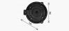 Вентилятор отопителя салона Chevrolet Captiva (06-) 2,4i 3,2i, Epica 2,0i 2,5i AVA COOLING OL8728 (фото 3)