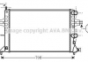 Радіатор ASTRAG 1.2/16V MT +AC 98- (Ava) AVA COOLING OLA2255 (фото 1)