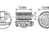 Вентилятор отопителя салона Renault Clio III AVA COOLING RT8576 (фото 1)